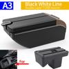 For Perodua Axia jhe5 Agya jhe5 Wigo car armrest interior center console storage box modification 2023 2024 2025 car parts UDS3
