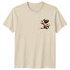 Love Mom Muscular Pug Dogs Animals Graphic Tee Unisexs Unisexs Gift