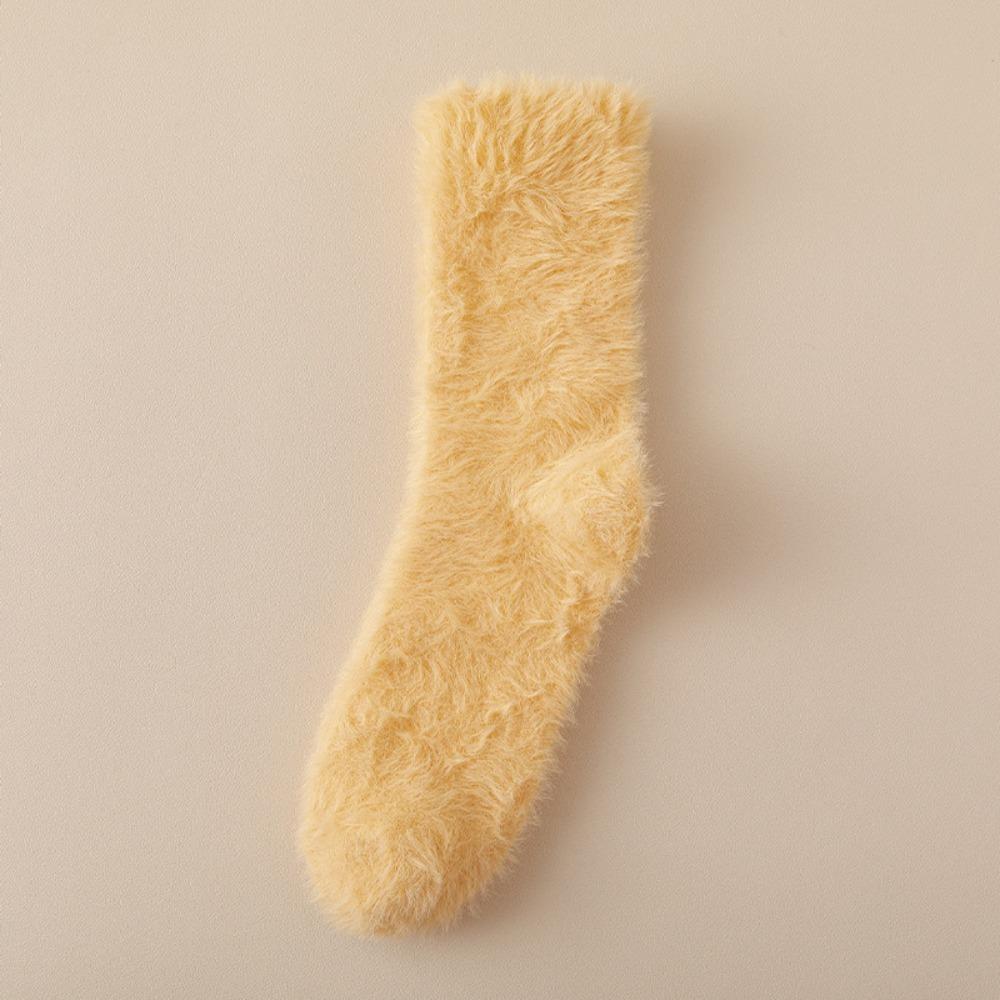 Thickened Fur Socks Keep Warm Short Tube Stockings Soft Winter Socks Winter