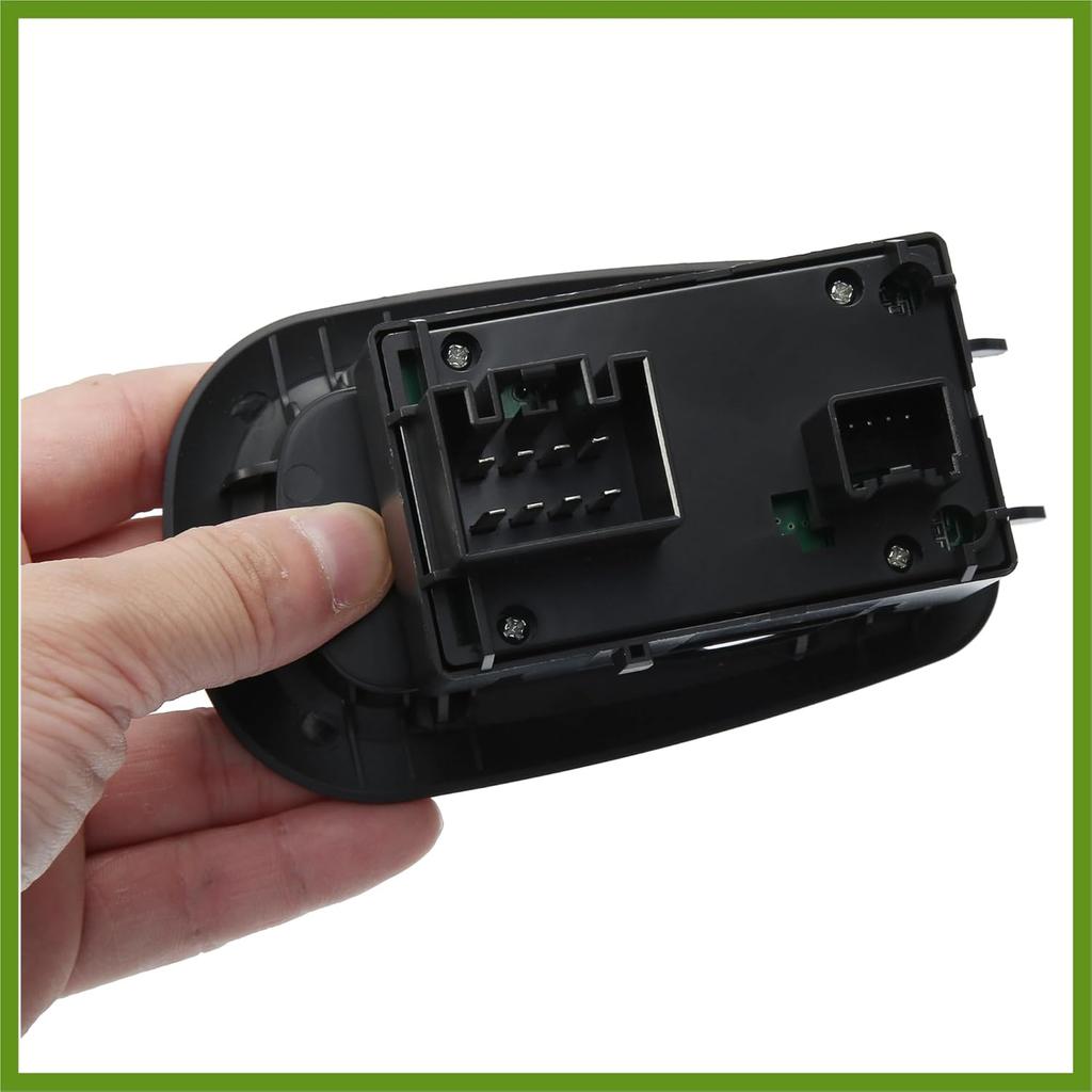 Power Window Switch 2029885 1791339 for Ford Transit MK8 Custom 2014-2023 Driver Side Door Power Window Control with Light Switch Black Vehicle