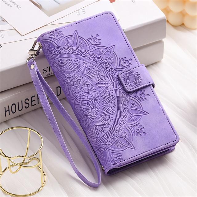 Leather Case For Samsung Galaxy A16 A36 A56 A52 A72 A32 A22 A12 A13 A23 A33 A53 A73 A15 A35 A55 A51 A71 Card Holder Wallet Cover