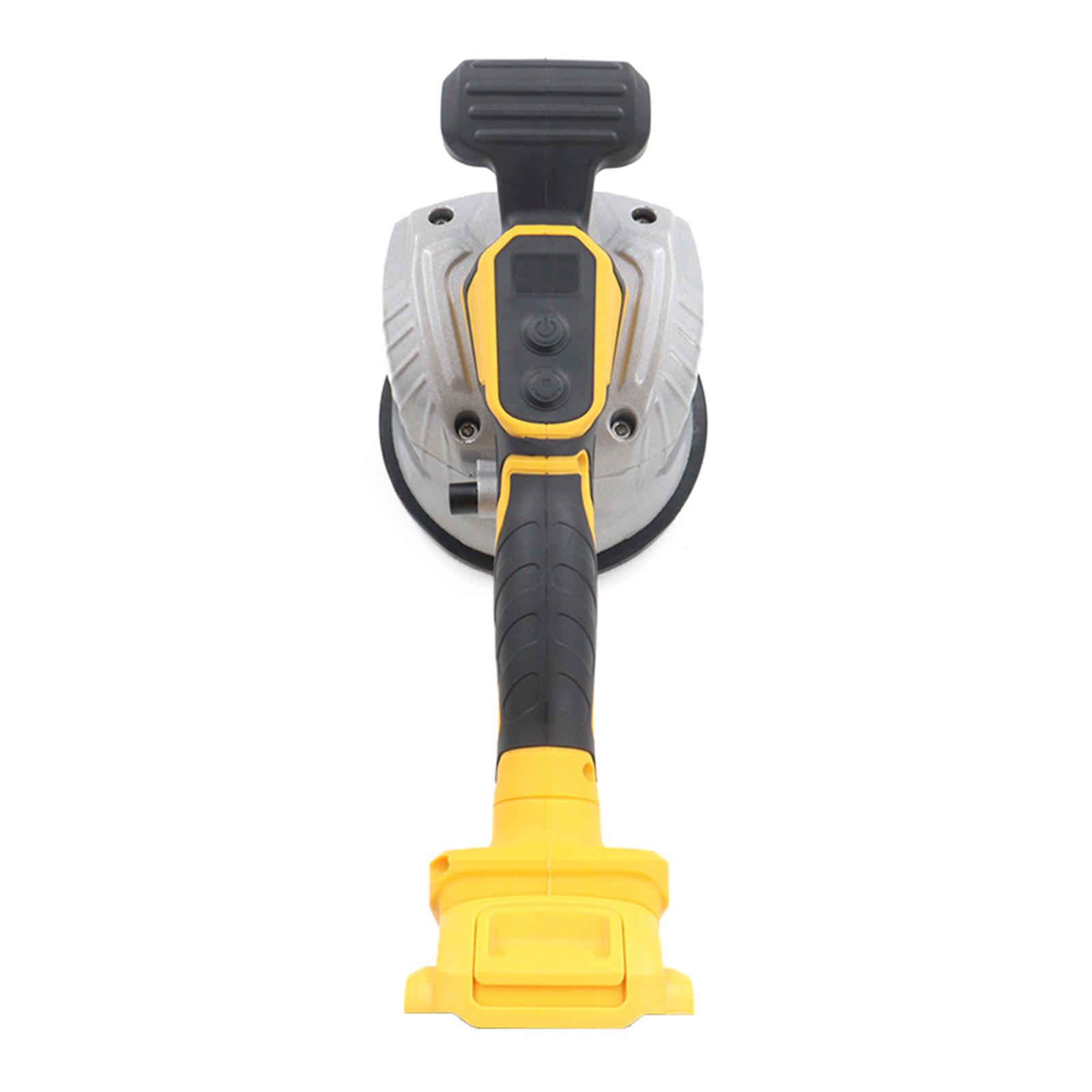 

Машина для укладки плитки Высокая грузоподъемность Инструмент для вибрационной укладки настенной и напольной плитки 8 регулируемый Инструмент для украшения дома жёлтый