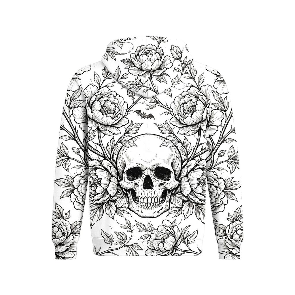 Men's Halloween Print Pullover Hoodie Long Sleeve Sweatshirt