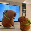 Capybara Plush Backpack Doll - Cute Birthday Gift & Funny Pet Ornament