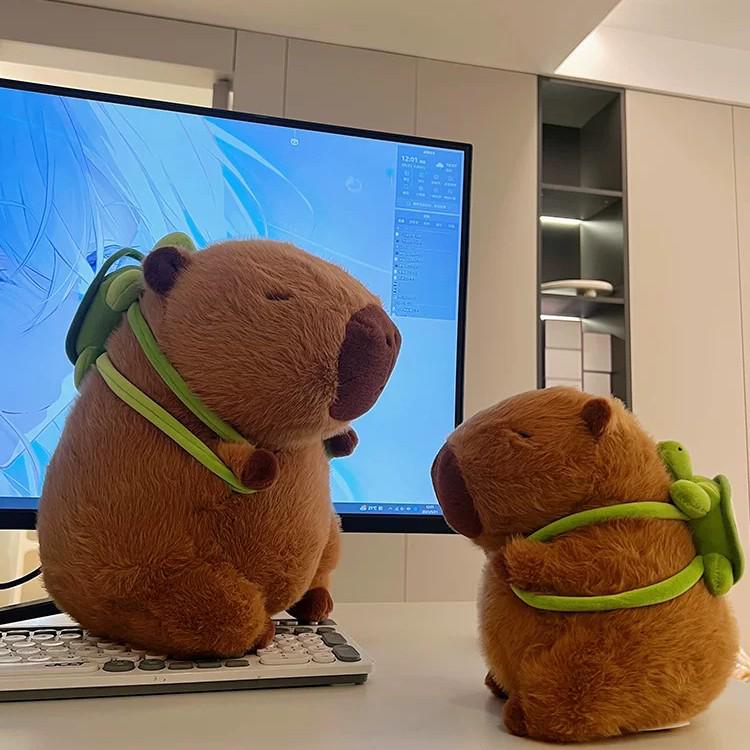 Capybara Plush Backpack Doll - Cute Birthday Gift & Funny Pet Ornament