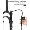 Bicycle Pump With Gauge High-pressure Portable Hand Tire Air Inflator Bike Air Shock Pump For Fork Schrader Presta Valve AV FV