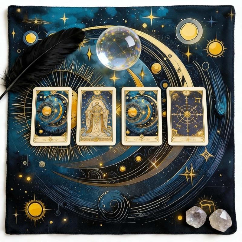 Altars Decorations Tarots Tablecloth Pendulums Divinations Altars Table Cloth Multifunctional Tarots Card Table Cover