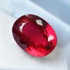 Natural Red Ruby Loose Gemstone 20.10 Ct Flawless Oval Cut 17x13 Mm for Jewelry Making and Crafts