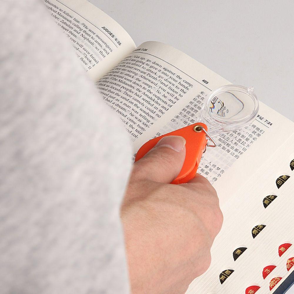 Magnifying Tools Lens Glass Microscope Magnifying Glass Folding Magnifier Magnifier with Key Chain