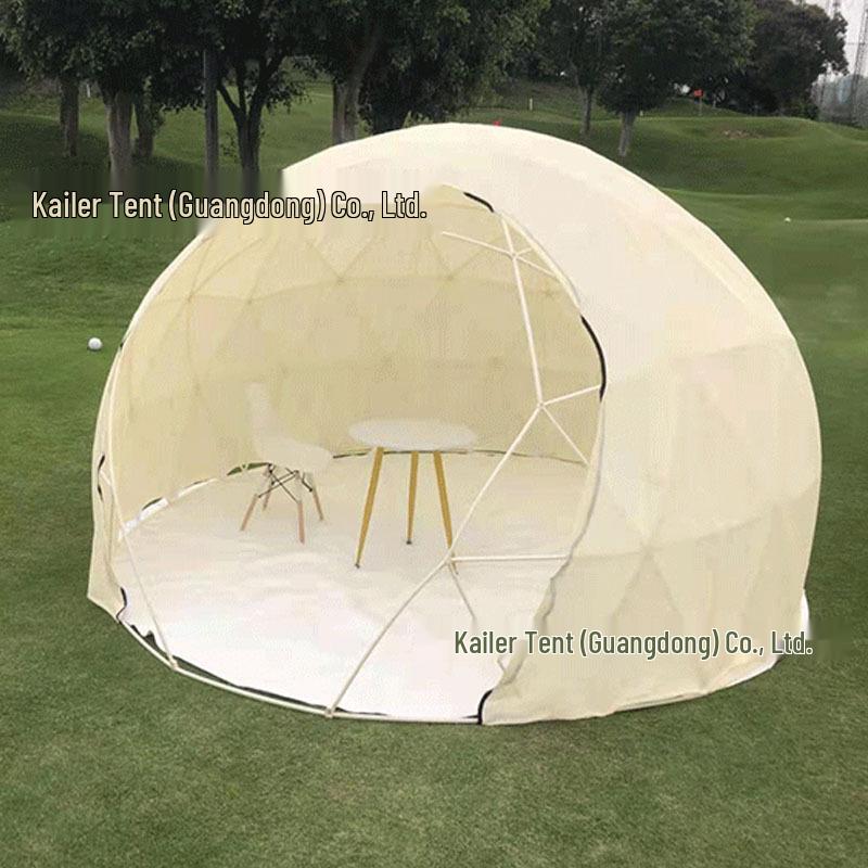 Luxury Geodesic Dome Tent: Transparent Starry Sky Bubble for Outdoor Homestay
