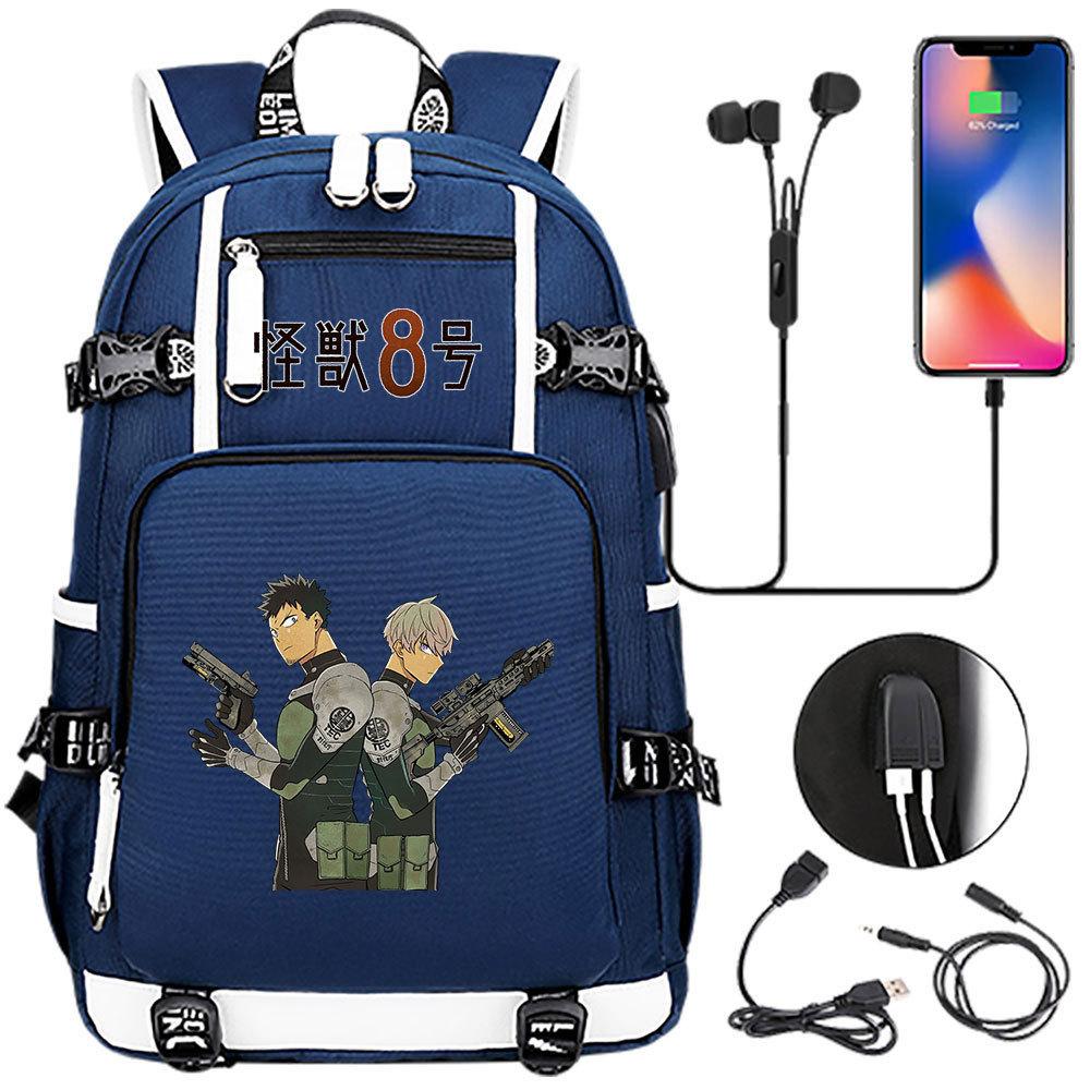 Schulrucksack mit großer Kapazität und Schultergurt; Schüler Drei-teiliges Federmäppchen-Set