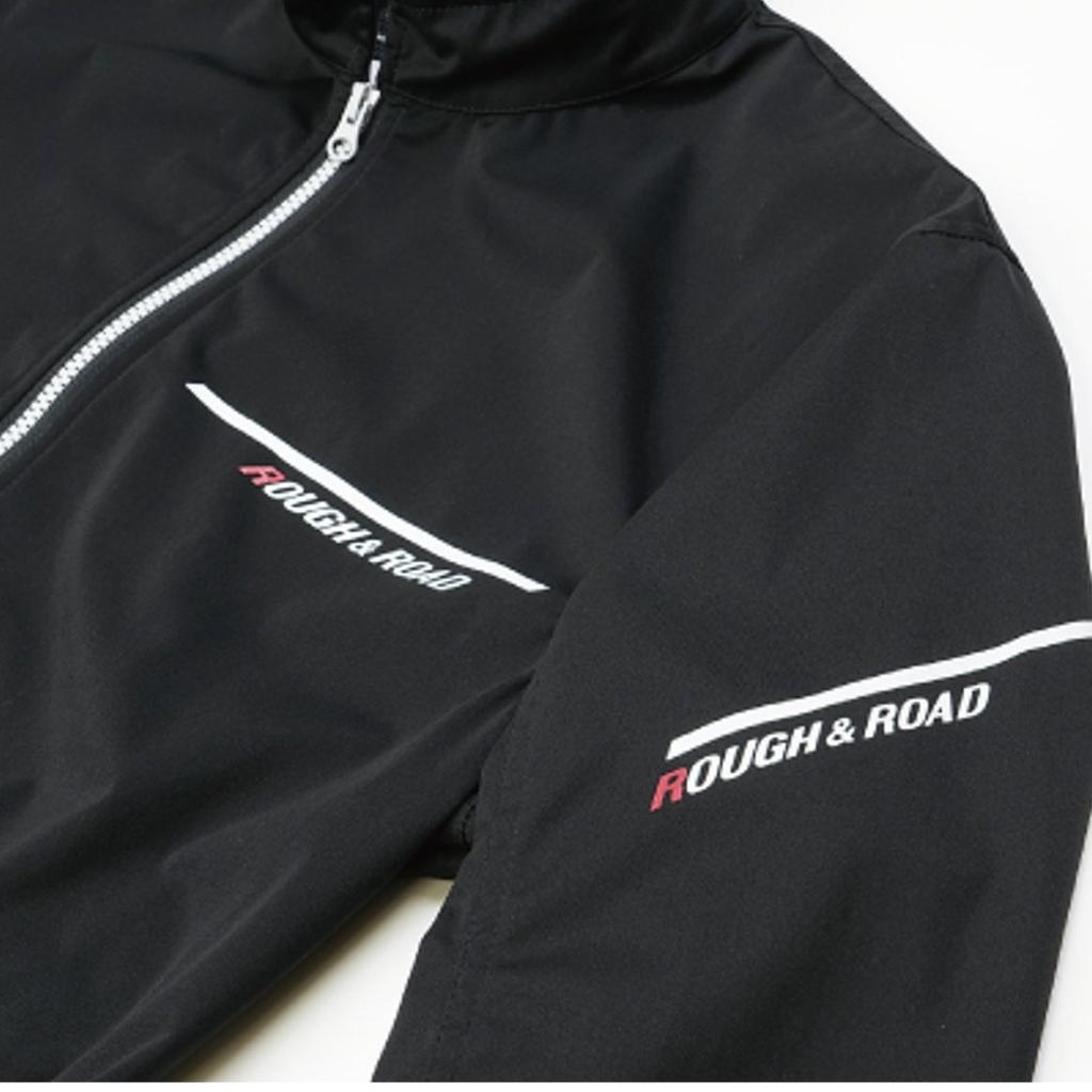 Wind Guard Slim Inner RR7987 ROUGH&ROAD Jacket, Black, Medium,