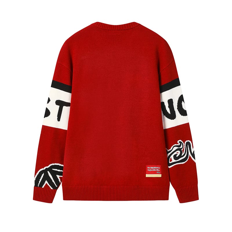 FILA CNY Sweater Unisex Rhythm Red F11U619401FPK