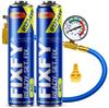 Fixfy 3-in-1 500ml Airconditioning Navulset - 2x Grote Bus + Slang + R1234Yf Adapter