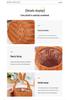 Multifunctional Woven Rattan Style Flower & Picnic Basket