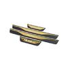 For Changan CS55 Plus   2024 Door Sill Kick Scuff Plate Protector Sticker Guard Pedal Cover Trim Car Styling Accessories