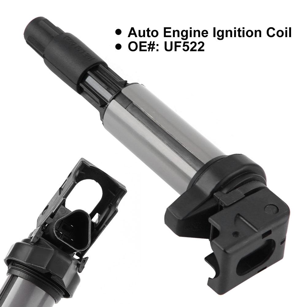 Auto Engine Ignition Coil for BMW 325i 330i 528i 535i M3 E39 E46 E53 E60 E63 B322 X5 Black