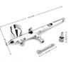 Dual Action Airbrush Kit Gravity Feed Spray Tool Nail Airbrush Kit  Handicraft Spray Coloring