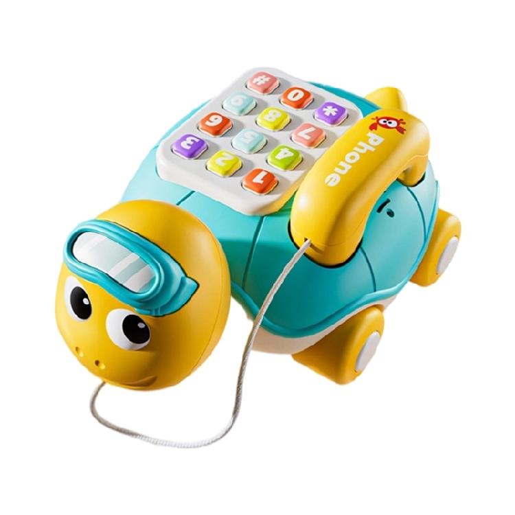 Durable Plastic Children s Telephone Toy With Melodies Stimulates Language Expression And Motor Skills