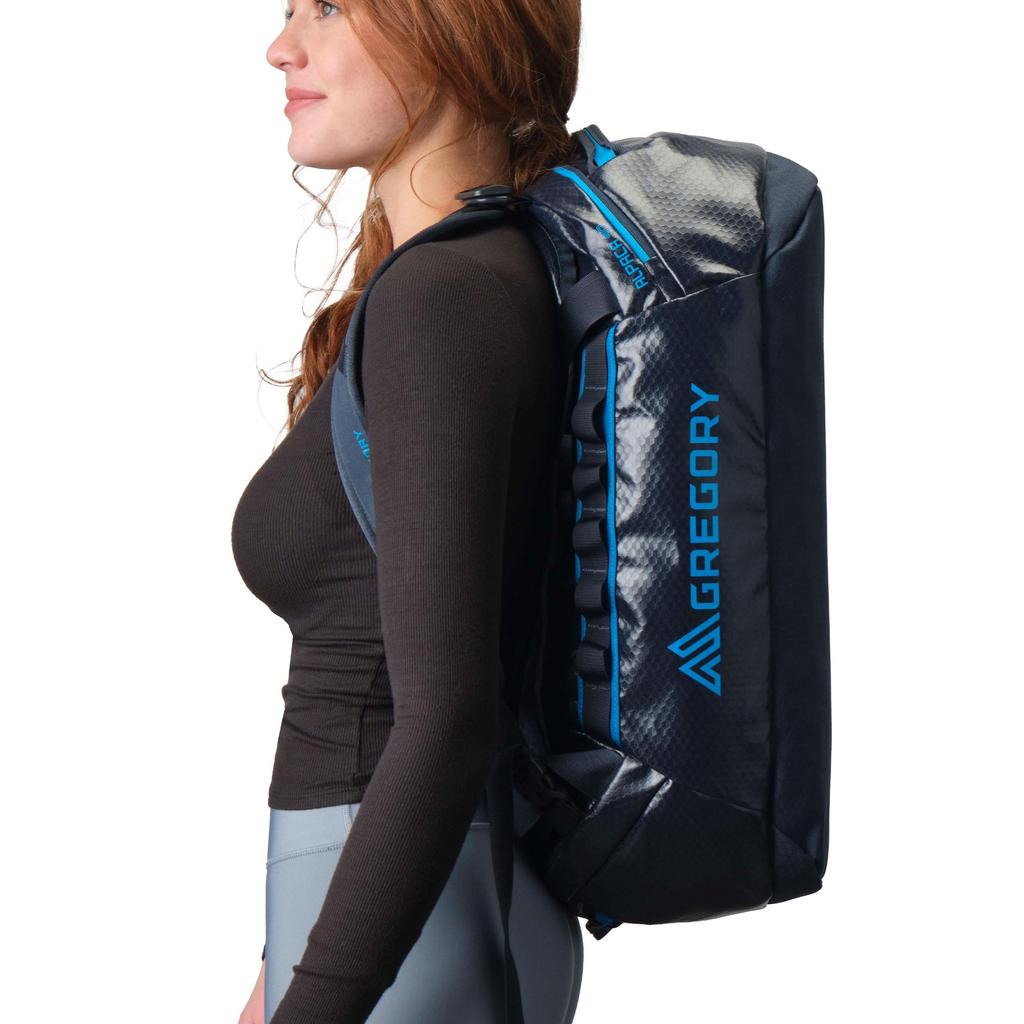 Gregory Alpaca 40 Duffel 40 with Storage Pouch and Padded Shoulder Slate One Size Bag, Liters, Strap, Blue,