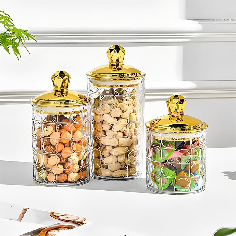 Airtight Container Food Storage Leak Proof Canister With Lid Milk Coffee Candy Jar Storage Container