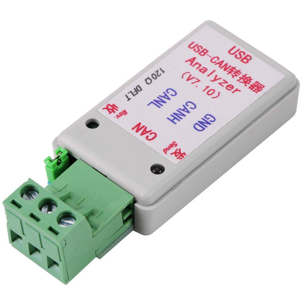 USB Conversion Intelligent Software XP 7 Automotive Diagnostic Data Development Communication Interface CAN-BUS Adapter, Interface, Support, 8,