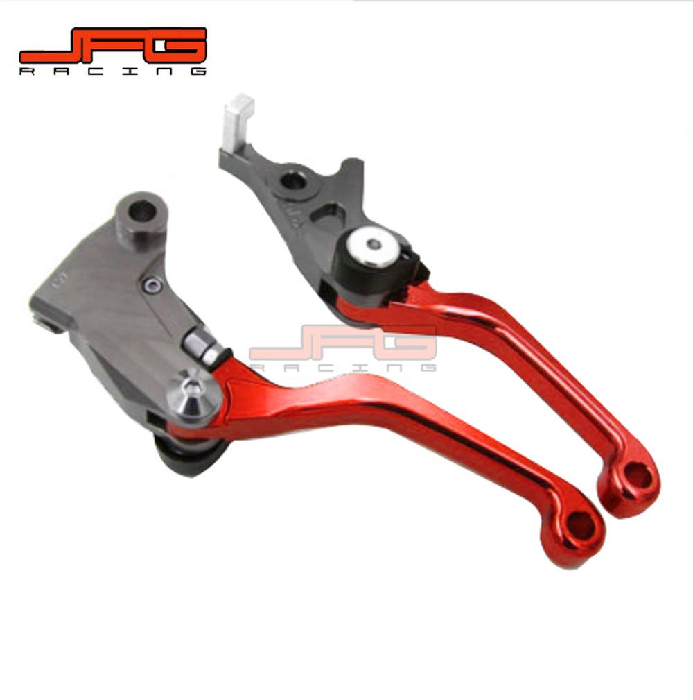 CNC Aluminum Bull Horn Brake & Clutch Lever for KLX125/150/250 Off-Road Motorcycles