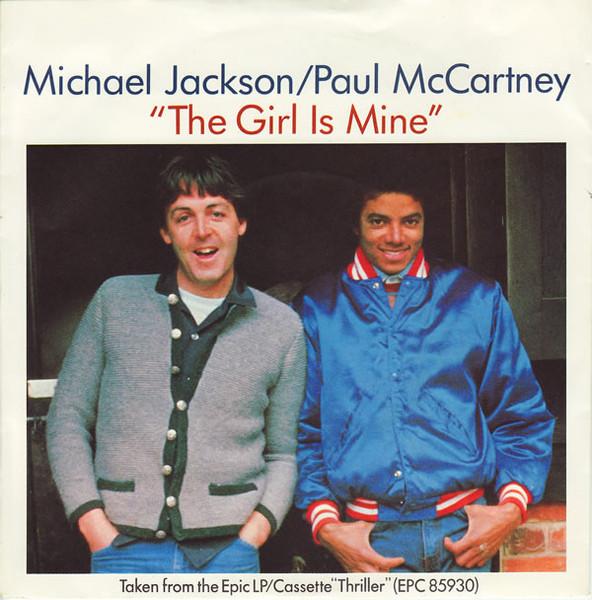 7inch Record MICHAEL JACKSON / PAUL MCCARTNEY - Girl Is Mine EPCA2729 Epic 1982 UK Pop Used