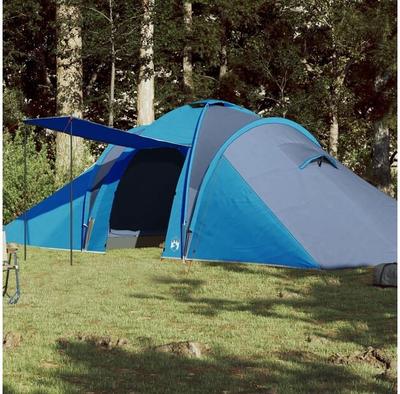 Vidaxl 6-person Blue Camping Tent 576x238x193 Cm