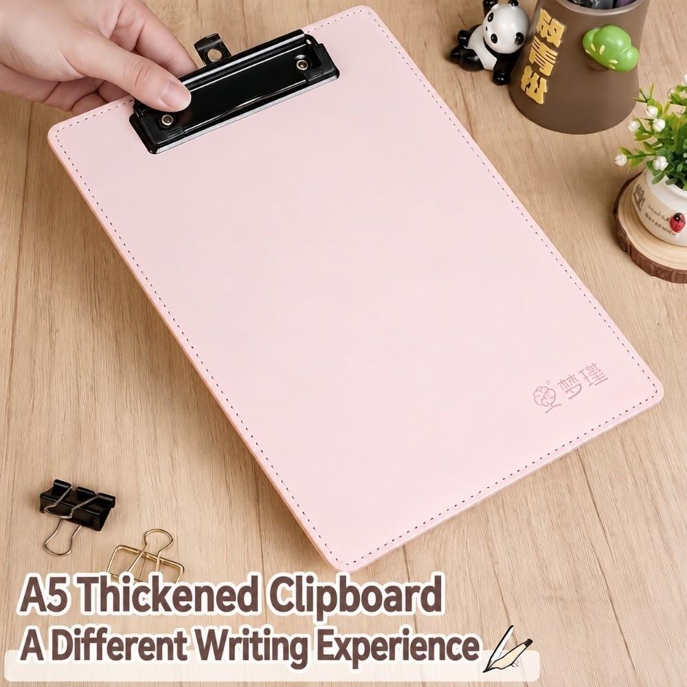 Macaron Color Clip Board A5 Writing Board Clip Practical Clipboard Restaurant