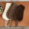 Lovely Short-fleeced Tie EarMuffs for Women and Kids Ear Warmer Headband for Winter Christmas New Year Gifts