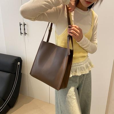 Schoudertas dames retro grote capaciteit tote bag lente en zomer nieuwe mode tas dames