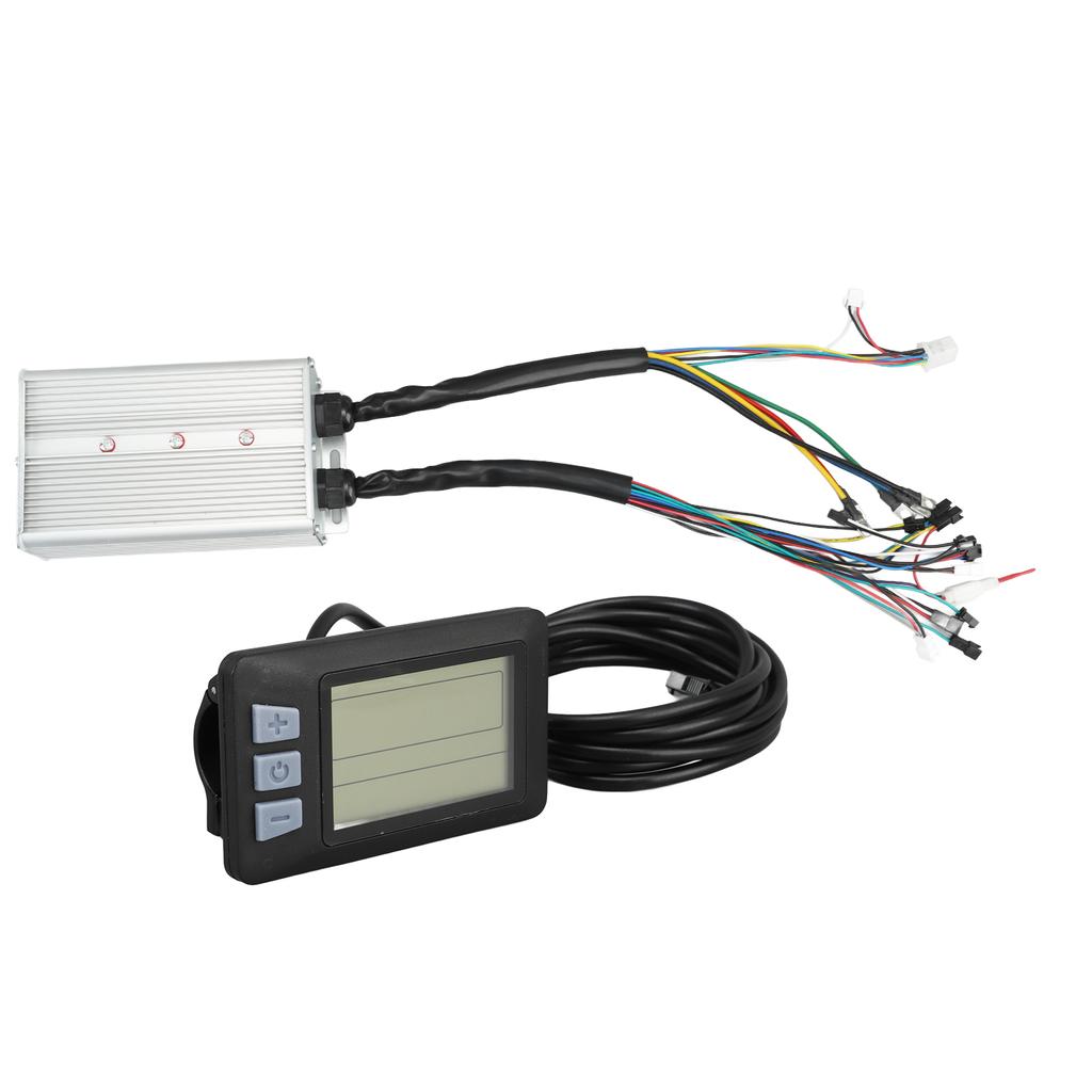 48V 60V 1500W Motor Controller Waterproof LCD Display DIY Electric Bike Controller Kit for Scooters Folding Bikes