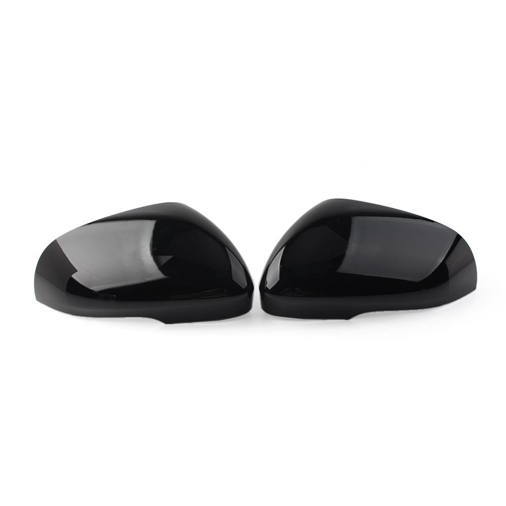 1 Pair Car Rear Wing Mirror Housing Cover For Jaguar XJ XJR XF XFR XFR-S XK XKR XKR-S I-Pace XE Glossy