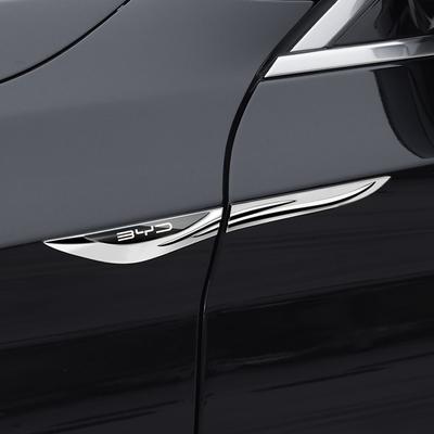 Car Door Fender Side Blade Badge Car Body Anti Scratch Metal Sticker for BYD Atto 3 Act 3 Tang F3 E6 Dmi Yuan Song