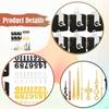 Clock Mechanism Kit Easy To Install,Wall Clocks Accessories Metal Hands Utility Replacement