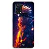 Phone Case - MANIACASE - Oppo A95 - Silicone TPU - Naruto Uzumaki Pattern - Black