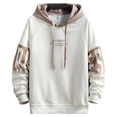 Lang Groß Gedruckt Locker 3XL [Aaronlive] Herren Hoodie, Ärmel, Größe, Leicht, Weich, Mit Kapuze, T-Shirt, Einfach, Stilvoll, Mit Kapuze, Passform, Freizeit,