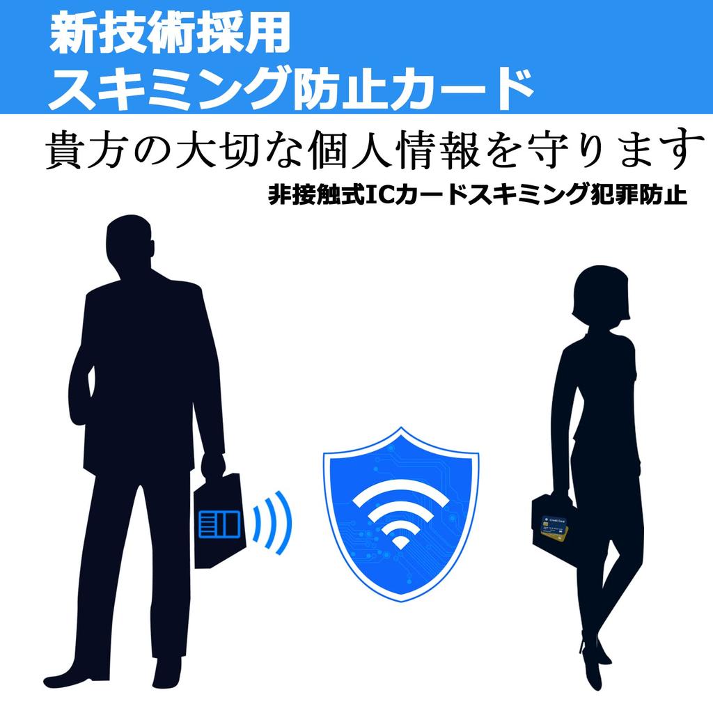 Wisdompro Radio Wave Prevents Electronic Protects Credit Cash Personal Information Blue Anti-Skimming Cards, 6-Pack, RFID/NFC Blocking, Blocking,