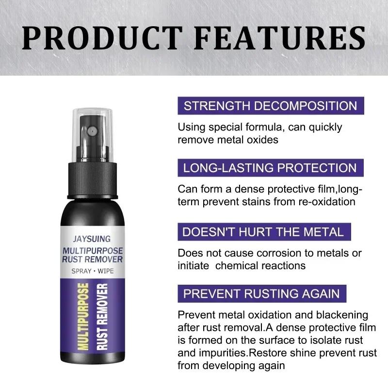 50ml Multifunctional Car Anti-Rust Remover Parts Maintenance Agent Cleani Derusting Spray Cleaner Metal Rust Remover Tool