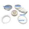 Low Profile Bathroom Drain With Large Drainages Capacity And Corrosions Resistant Shower Room Floor Drain Easyly Clean