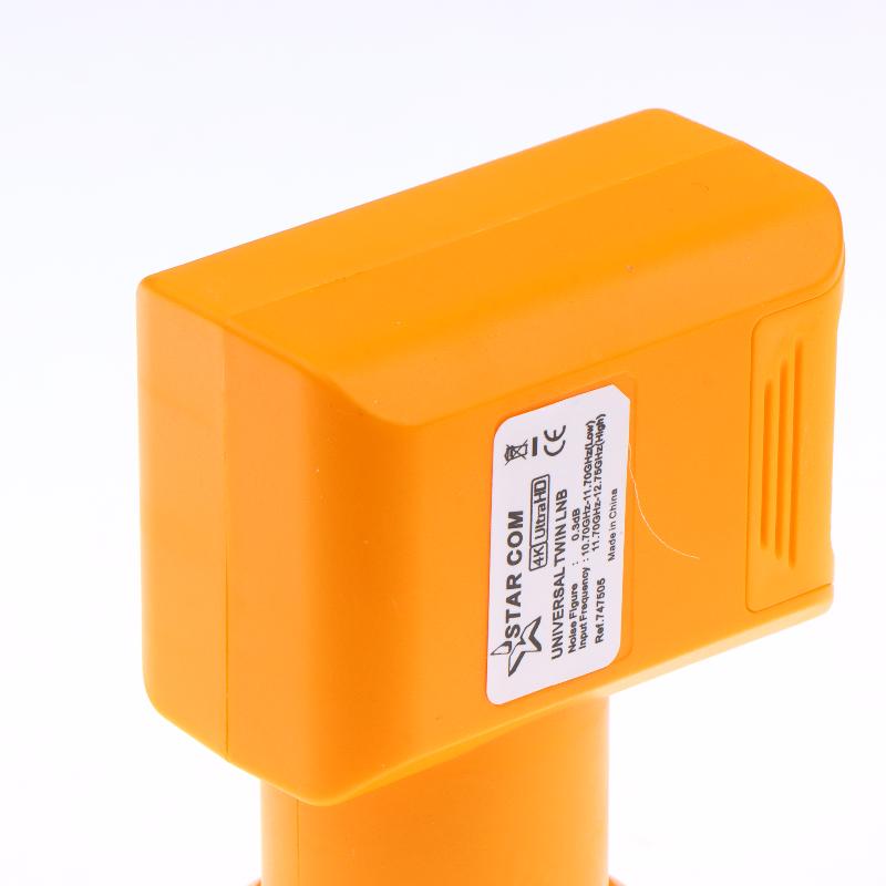 Ku-Band Linear Converter Twin Lnb 4K Ultra Hd Universal Dual Output Satellite For Dish Tv Receiver