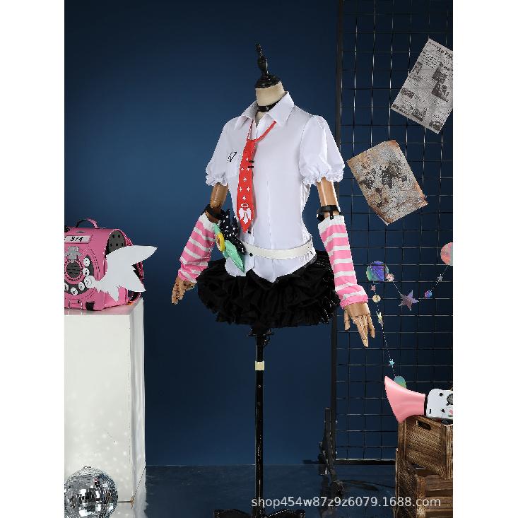 Anime Cosplay Costume Zenless Zone Zero Shane Remi Angel Set School Bag Included Official Style Outfit for Women Game Fans
