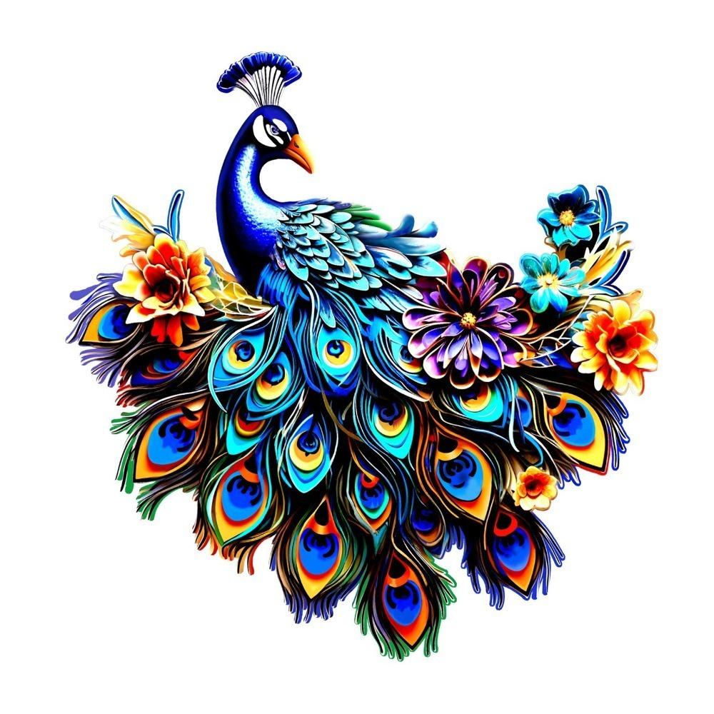 Iron Peacock Wall Art Blue Bird Wall Art Metal Metal Wall Decor Garden Decor