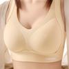 Women Seamless One Piece Bra Fixed Cup Wireless Push Up Sports Bra Comfortable Shaping Stylish Back Supportive Everyday Underwear