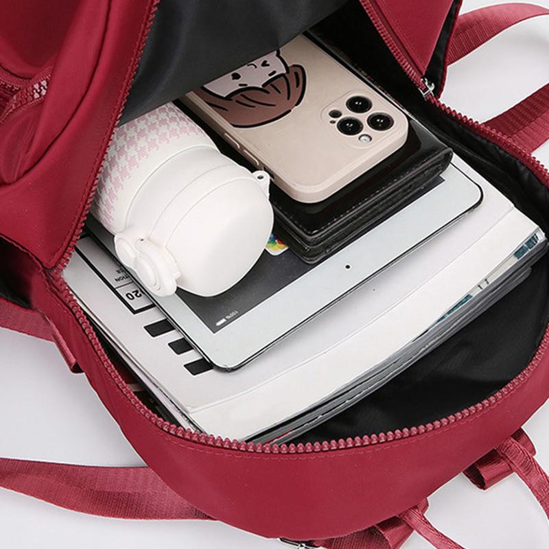 Neutral Men's and Women's Nylon Double-Shoulder Bag Suitable for Business Trips Multiple Colors Available.