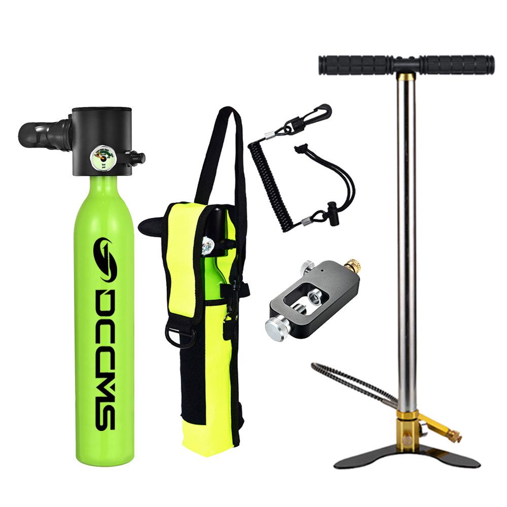 DCCMS 500ML Scuba Diving Cylinder with Regulator - Outdoor Diving Equipment