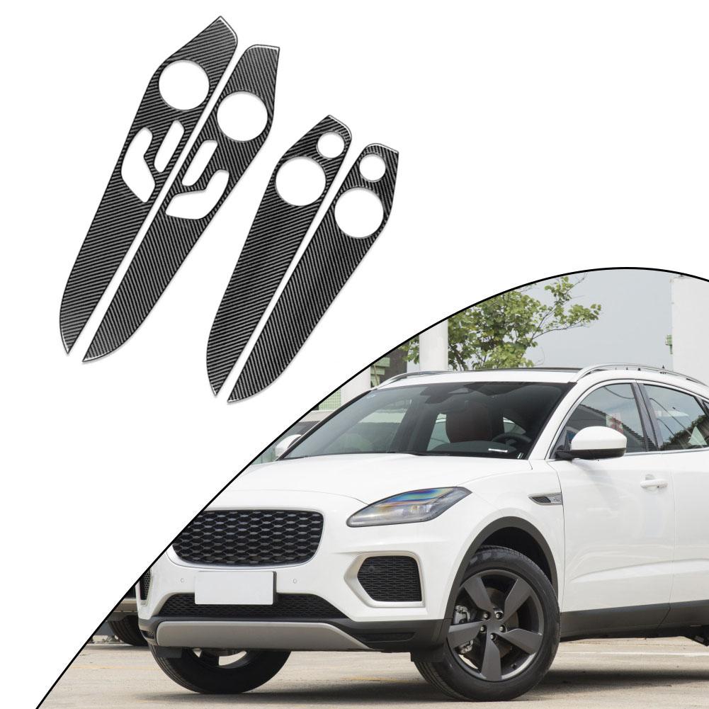 Skydda och Förbättra Din Bil med Dörrpanel i Kolfiberstil för Benz C-klass W205 GLC X253 15 20