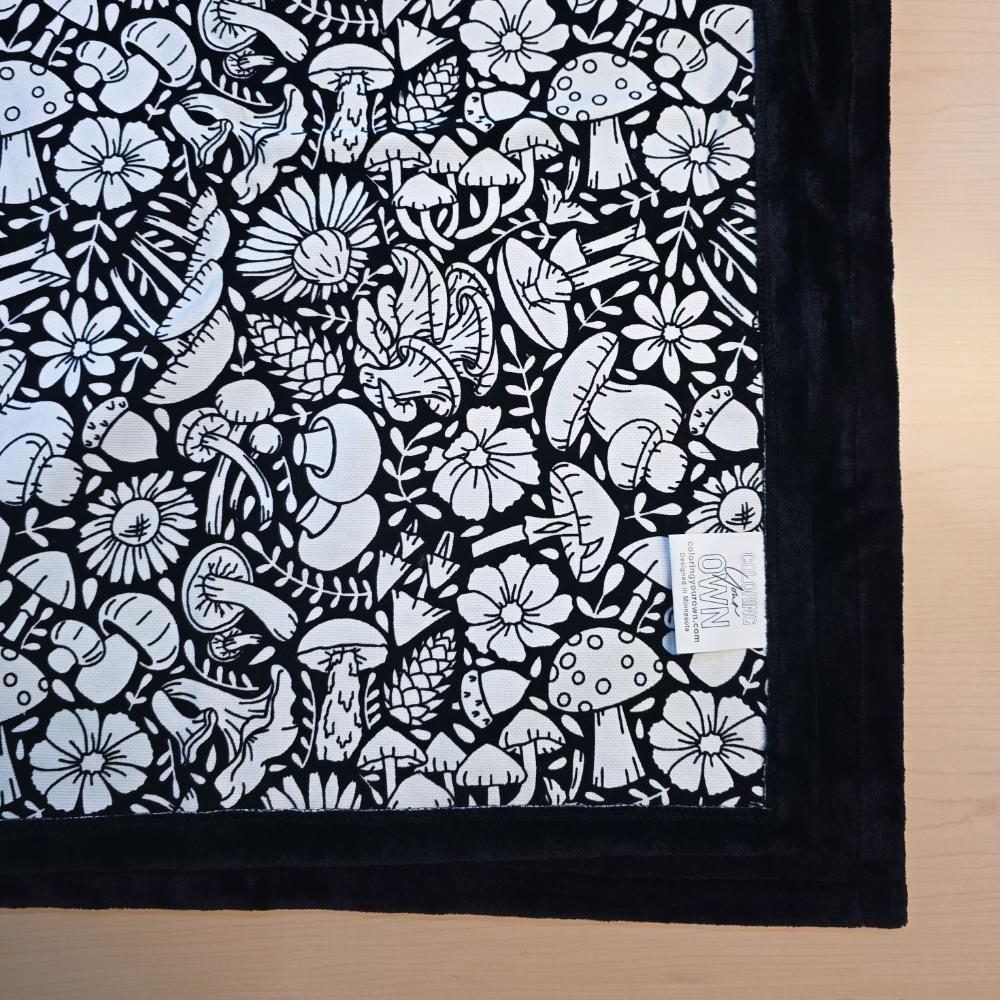 12/24 Barevných Fixů DIY Omalovánka Strojově Praný Materiál Barevná Přikrývka Kreativní Design Namaluj si vlastní přikrývku