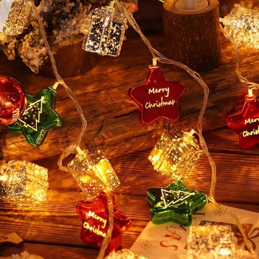 Snowman Xmas Tree Lamp Candy Cane Merry Christmas Decor New Hanging Ornaments